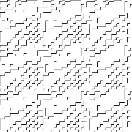 3d relief tiles.Vector pattern with symmetrical elements. Modern stylish abstract texture. Repeating...