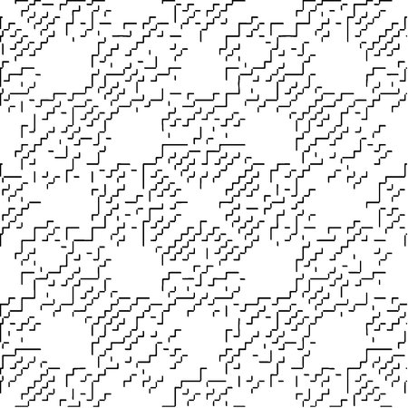 3d relief tiles.Vector pattern with symmetrical elements. Modern stylish abstract texture. Repeating...