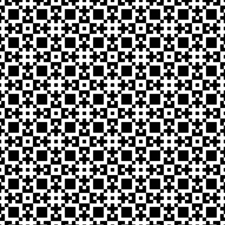 Abstract texture for fabric print, card, table cloth, furniture, banner, cover, invitation, decoration, wrapping.Seamless repeating pattern. Black and white color.Carpet pattern texture.のイラスト素材