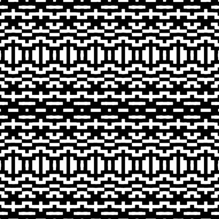 Abstract texture for fabric print, card, table cloth, furniture, banner, cover, invitation, decoration, wrapping.Seamless repeating pattern. Black and white color.Carpet pattern texture.のイラスト素材