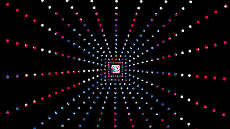 Background with abstract shapes.Backdrop in UHD format 3840x2160.Wallpaper 4k.の写真素材