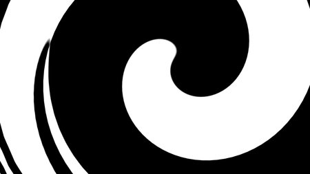 Abstract background with stripes.Black and white wallpaper. Line pattern design.Backdrop for video.の写真素材