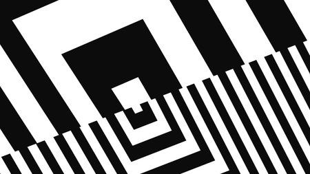 Abstract background with stripes.Black and white wallpaper. Line pattern design.Backdrop for video.の写真素材