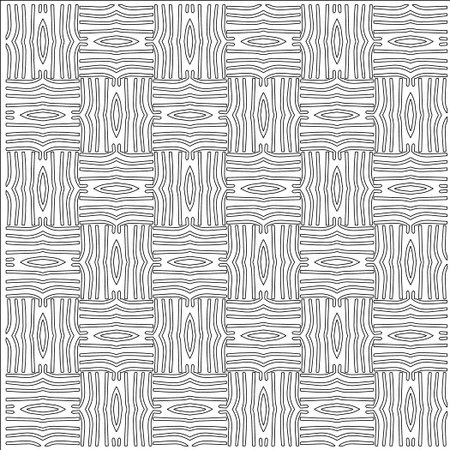 Linear pattern. Digital design.Black and white pattern for web page, textures, card, poster, fabric, textile. Linear Wallpaper Image. Repeating ornament.のイラスト素材