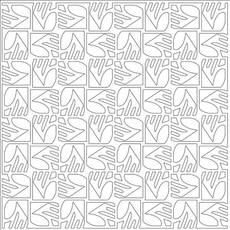 Linear pattern. Digital design.Black and white pattern for web page, textures, card, poster, fabric, textile. Linear Wallpaper Image. Repeating ornament.のイラスト素材