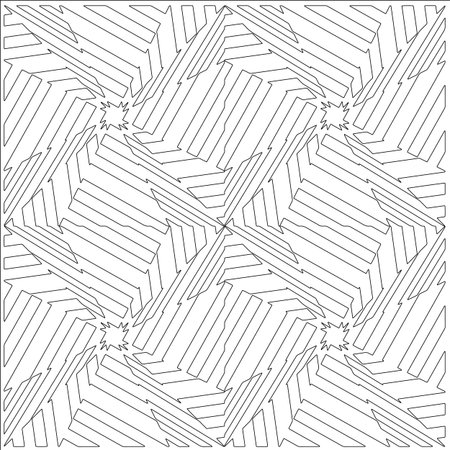 Linear pattern. Digital design.Black and white pattern for web page, textures, card, poster, fabric, textile. Linear Wallpaper Image. Repeating ornament.のイラスト素材
