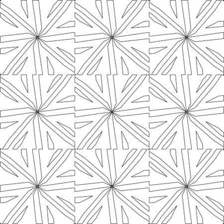 Line patterns. Digital design.Black and white pattern for web page, textures, card, poster, fabric, textile. Linear Wallpaper Image.のイラスト素材