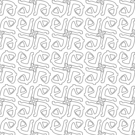 Line patterns. Digital design.Black and white pattern for web page, textures, card, poster, fabric, textile. Linear Wallpaper Image.のイラスト素材