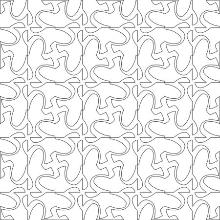 Line patterns. Digital design.Black and white pattern for web page, textures, card, poster, fabric, textile. Linear Wallpaper Image.のイラスト素材