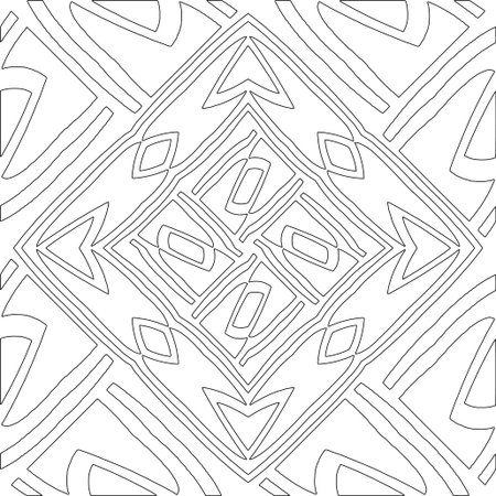 Line patterns. Digital design.Black and white pattern for web page, textures, card, poster, fabric, textile. Linear Wallpaper Image.のイラスト素材