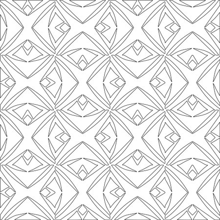 Line patterns. Digital design.Black and white pattern for web page, textures, card, poster, fabric, textile. Linear Wallpaper Image.のイラスト素材