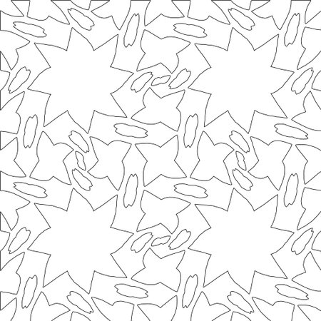 Line patterns. Digital design.Black and white pattern for web page, textures, card, poster, fabric, textile. Linear Wallpaper Image.のイラスト素材