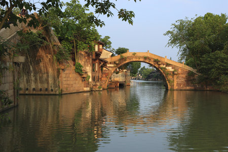 Wuzhen sceneryの写真素材