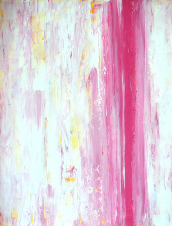 Pink and Yellow Abstract Artの写真素材