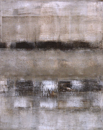 Brown and Beige Abstract Art Paintingの写真素材