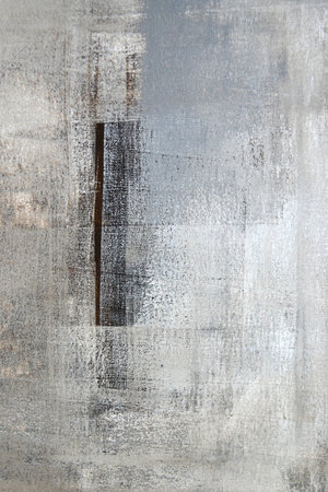 Brown and Grey Abstract Art Paintingの写真素材