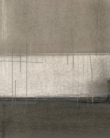 Brown and Beige Abstract Art Paintingの写真素材