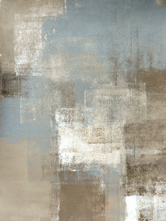 Grey and Beige Abstract Art Paintingの写真素材