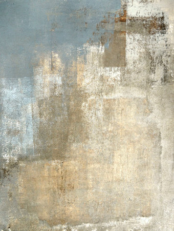 Grey and Beige Abstract Art Paintingの写真素材