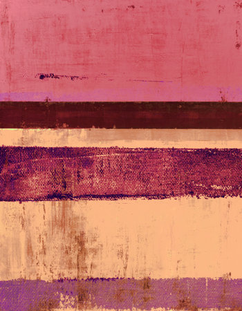 Rose Pink Abstract Art Paintingの写真素材