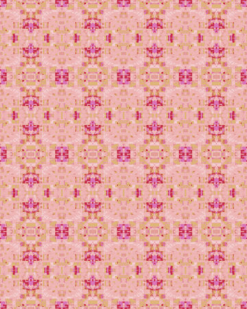 Pink and Coral Patternの写真素材