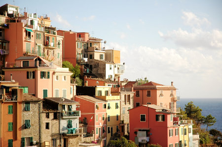 Corniglia at late afternoon