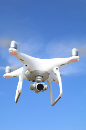 Drone in flight