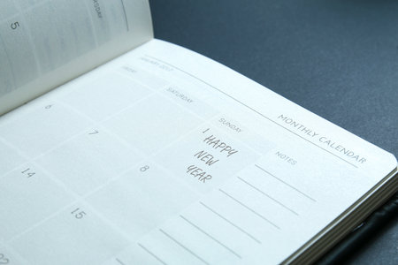 New year greetings for year 2017の写真素材