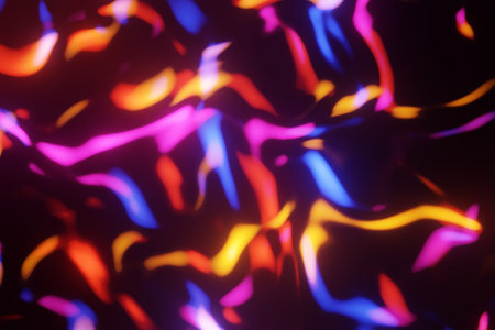 abstract background with lights