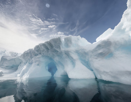 Iceberg in Glacier Lagoon, Jokulsarlon, Iceland