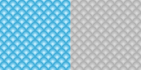 Set of seamless patterns. Repeatable graphic background.  Tileable swatches texture collection.  Textile ornament wallpaper. Vector illustration design.のイラスト素材