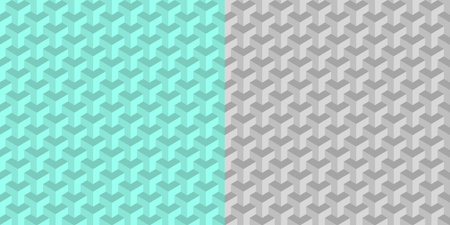 Set of repeatable seamless patterns graphic background. Textile ornament texture wallpaper collection. Vector illustration design.のイラスト素材