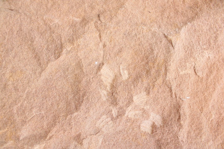 Signature on a piece of brown stone.の写真素材