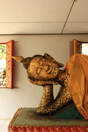 Buddha statue in thailandの写真素材