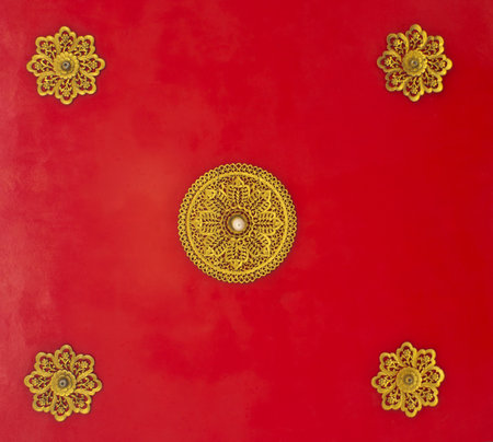 architecture wat in thailand の写真素材