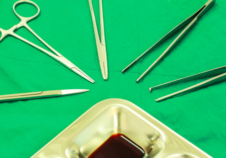 emergency equipment The stitches