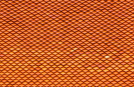 Red roof tiles