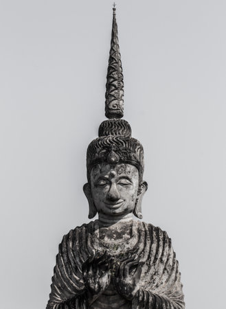 statue of Buddha in thailandの写真素材