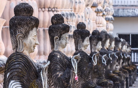statue of Buddha in thailandの写真素材