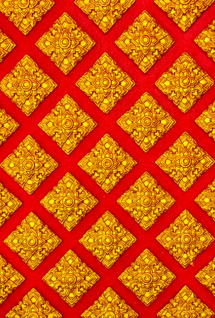 The motifs of the temple Thailandの写真素材