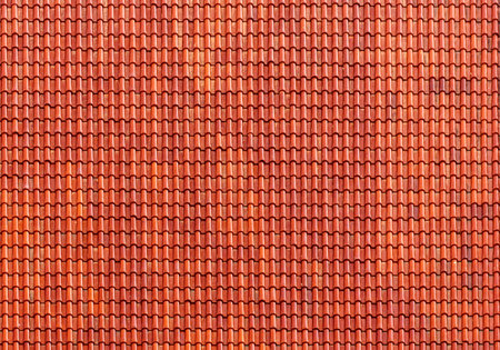 Red tiles roof, architecture background.の写真素材