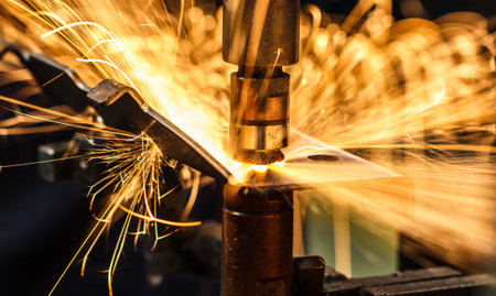 Spot welding Industrial automotive in thailandの写真素材