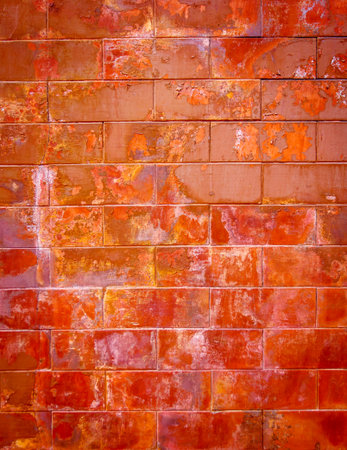 Background of old vintage brick wall beautiful.
