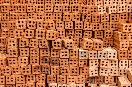 Sort the form of bricks.This type of brick is a brick made from clay.