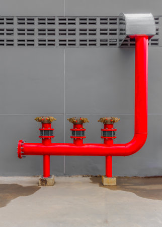 Water sprinkler and fire alarm fighting system in factory