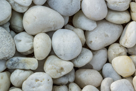 Background photo Colorful stones on a beachの写真素材
