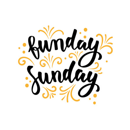 Vector handwritten words for your design on white background.のイラスト素材