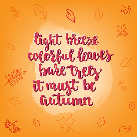 Vector element for your design on orange background.のイラスト素材