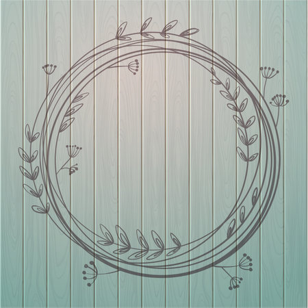 Decorative floralのイラスト素材