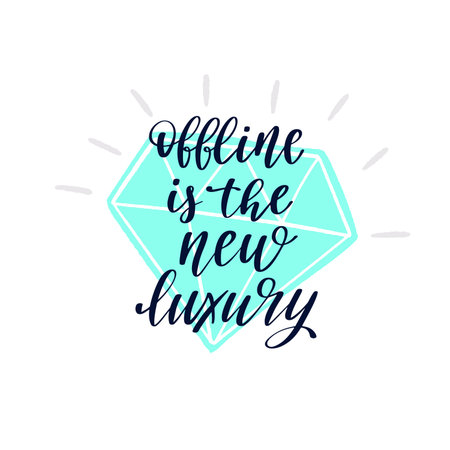Travel inspiration quote. Positive phrase about trip and adventure.のイラスト素材